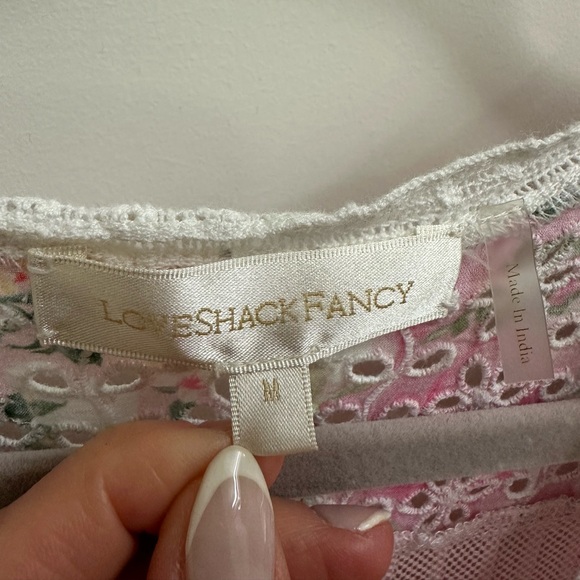 LoveShackFancy Rena floral mini dress - Picture 7 of 10